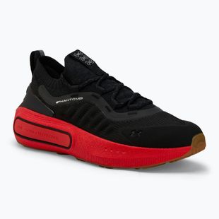 Vyriški batai Under Armour Phantom 4 black/lava red/metallic silver