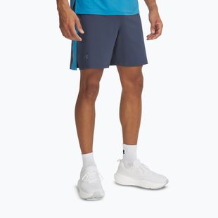 Vyriški bėgimo šortai Under Armour Launch Pro 7" downpour gray / ether blue / reflective