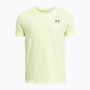 Vaikiški marškinėliai Under Armour Sportstyle Left Chest yellow