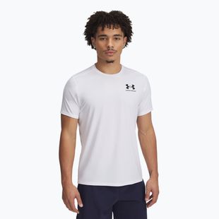 Vyriški treniruočių marškinėliai Under Armour HeatGear Fitted white/black
