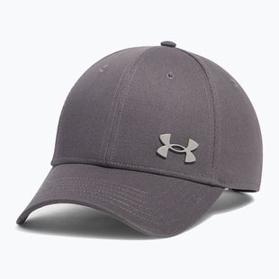 Vyriška Under Armour Sportstyle Metal Reguliuojama beisbolo kepurė castlerock/silver