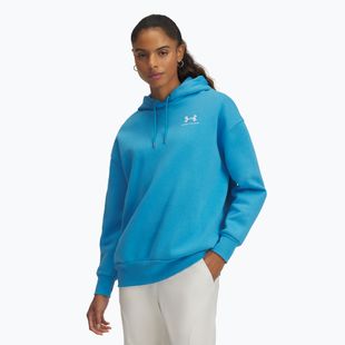 Moteriškas džemperis Under Armour Icon Fleece Hoodie ether blue/white