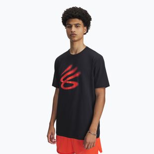 Krepšinio marškinėliai Under Armour Curry Playable 1 Tee black/fire