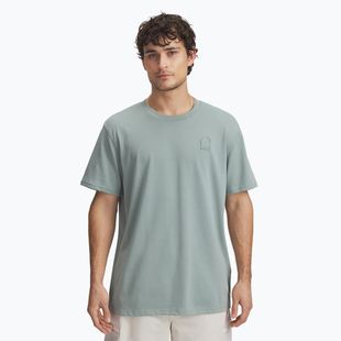 Vyriški krepšinio marškinėliai Under Armour Curry Heavyweight Trend Tee silica green/silica green