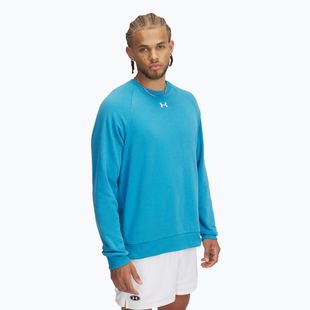 Vyriškas džemperis Under Armour Rival Fleece Crew ether blue/white