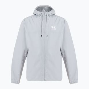 Vyriška striukė Under Armour Rival Woven Windbreaker mod gray/mod gray/white