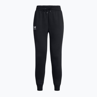 Moteriškos kelnės Under Armour Icon Fleece Jogger black/black/white