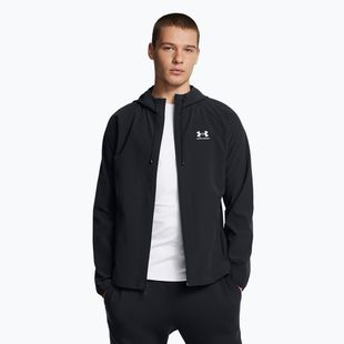 Treniruočių striukė Under Armour Vibe Woven black/white
