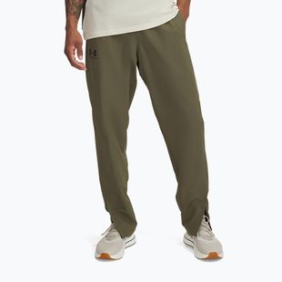 Vyriškos treniruočių kelnės Under Armour Rival Woven Windbreaker Pant marine od green/marine od green/black