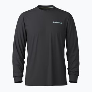 Vyriški marškinėliai ilgomis rankovėmis Smartwool Gondola View Graphic Tee black