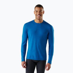 Vyriški termoaktyvūs marškinėliai ilgomis rankovėmis Smartwool Merino 250 Baselayer Crew Boxed nival blue