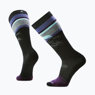Snieglenčių kojinės Smartwool Snowboard Targeted Cushion Mountain Sunrise OTC black