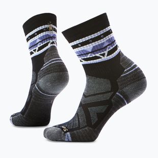 Moteriškos kojinės Smartwool Hike Light Cushion Zig Zag Valley Mid Crew black