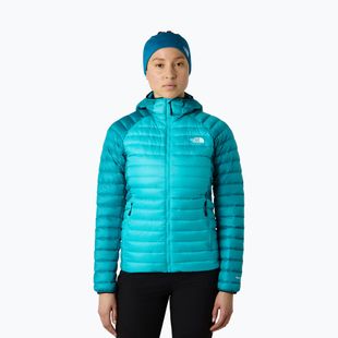 Moteriška pūsta striukė The North Face Bettaforca Light Down Hooded galactic blue/deep teal