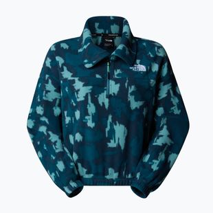 Moterikas džemperis The North Face Mountain Athletics Fleece 1/4 Zip Print deep cypress painted