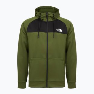 Vyriškas džemperis The North Face Reaxion Fleece Full Zip Hoodie woodland green/black
