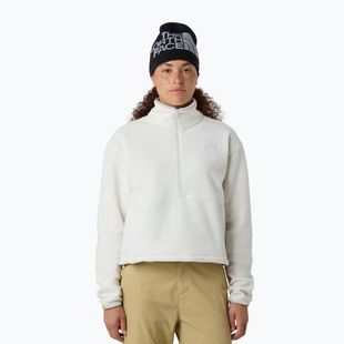 Moteriškas džemperis The North Face Glacier Fleece 1/2 Zip Short white dune