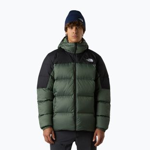 Vyriška pūsta striukė The North Face Diablo Down 2.0 Hoodie bark mist/black heather