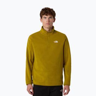 Vyriškas fliso džemperis The North Face Glacier Fleece 1/4 Zip deep dijon