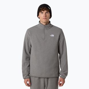 Vyriškas fliso džemperis The North Face Glacier Fleece 1/4 Zip mid grey heather