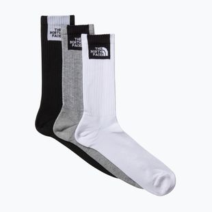 Kojinės The North Face Multi Sport Fine Box Cush Crew 3 poros white/black