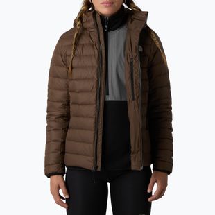 Moteriška pūsta striukė The North Face Down Hooded smokey brown
