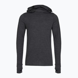 Vyriški marškinėliai ilgomis rankovėmis Smartwool Merino Sun Hoodie iron heather