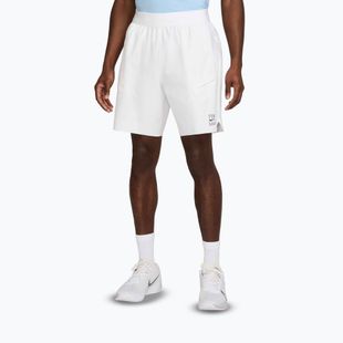 Vyriški "Nike Court Dri-Fit Advantage 8" teniso šortai balta/juoda