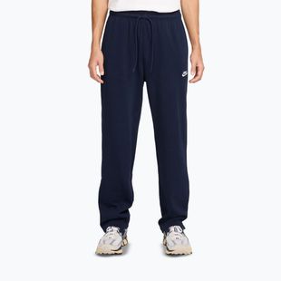 Vyriškos kelnės Nike Sportswear Club Knit Open-Hem obsidian/white