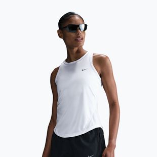 Moteriški bėgimo marškinėliai Nike Tempo Dri-Fit Tank Top white