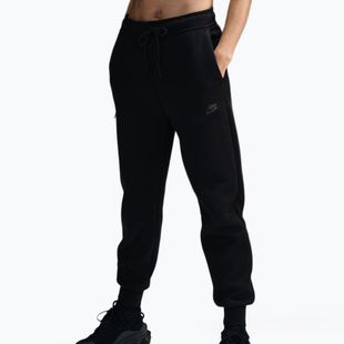 Moteriškos kelnės Nike Sportswear Tech Fleece Mid-Rise black/black