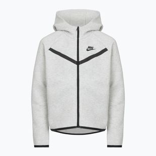 Vaikiškas džemperis Nike Sportswear Tech Fleece džemperis light grey/heather/black/black