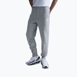 Vyriškos kelnės Nike Club Jogger dark grey heather/light smoke grey/white