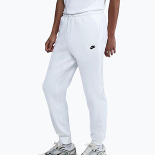 Vyriškos kelnės Nike Club Jogger white/white/black