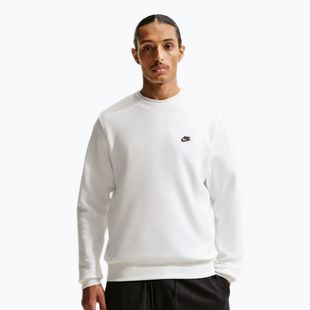 Vyriškas džemperis Nike Club Fleece Crew white/black