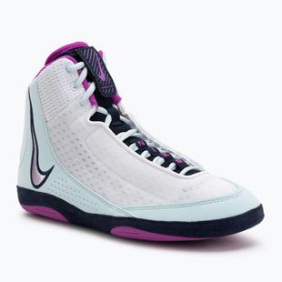 Imtynių bateliai Nike Inflict 4 white/hyper violet/glacier blue/obsidian