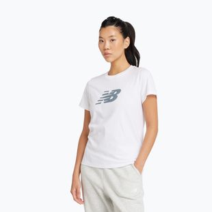 Moteriški marškinėliai New Balance Jersey Logo white