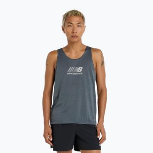 Vyriškas bėgimo tank topas New Balance Athletics Reflective graphite