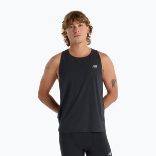 Vyriškas bėgimo tank topas New Balance Race Day Ultra Light Singlet black