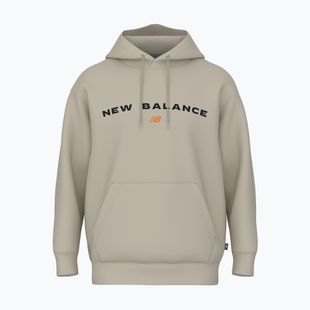 Vyriškas džemperis New Balance Reimagine Fleece Hraphic Hoody timberwolff
