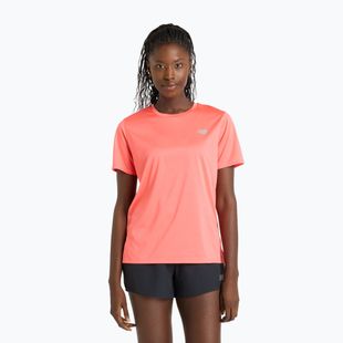 Moteriški bėgimo marškinėliai New Balance Essentials SS driftred