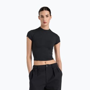 Moteriški marškinėliai New Balance Define Fitted black