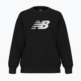 Moteriškas džemperis New Balance Sport Fleece Logo Crew black