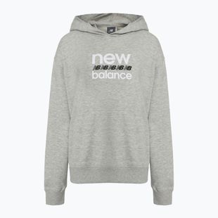 Moteriškas džemperis New Balance Sport Graphic French Terry Hoodie athletic grey