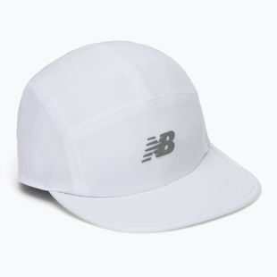 Kepurė su snapeliu New Balance 6 Panel Performance V 2.0 white
