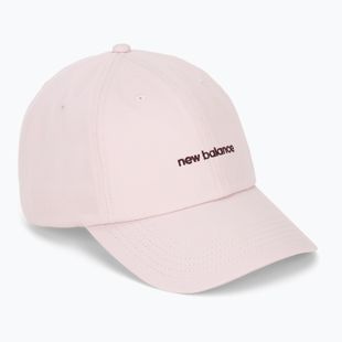 Moteriška kepuraitė su snapeliu New Balance 6 Panel Linear Logo rosesugar