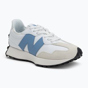 New Balance 327's V1 white/blue lagoon batai
