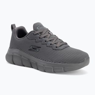 Vyriški batai SKECHERS Bobs B Flex Chill Edge dark grey