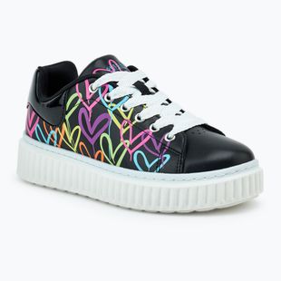 Vaikiški batai SKECHERS Hi Ridge Heart Takeover black/multicolor
