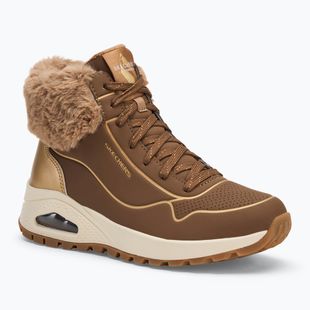 Moteriški batai SKECHERS Uno Rugged Fall Shimmer taupe/metallic